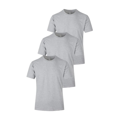 Herren Basic-T-Shirts im 3er-Pack mit Rundhalsausschnitt