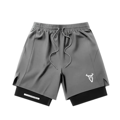 Herren Sport-Shorts mit Geometrischem Design